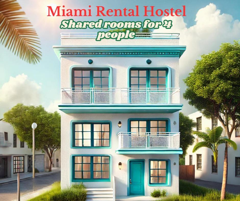 103 Miami Shared Rooms For Men Central Comfortable, Affordable 外观 照片